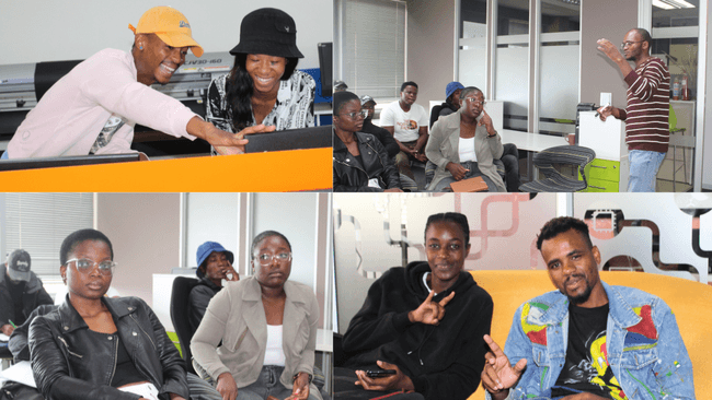 Youth at our 2023 Coding BootCamp hosted in Tshwane, Soweto, Polokwane and Kimberley. 