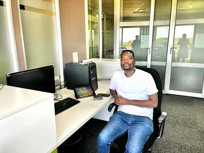 Founder of Learn Base pty (LTD), Mokete Ratlabala.