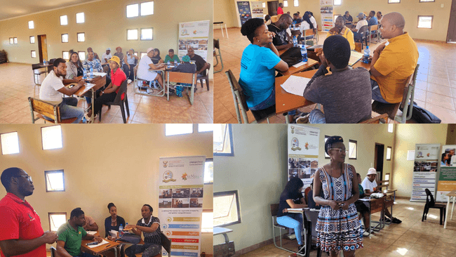 Digital Entrepreneurship training in a village in Limpopo 